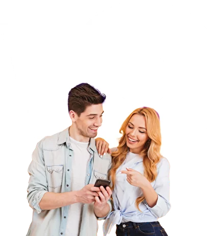 Девушка с телефоном